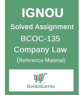 IGNOU BCOC135