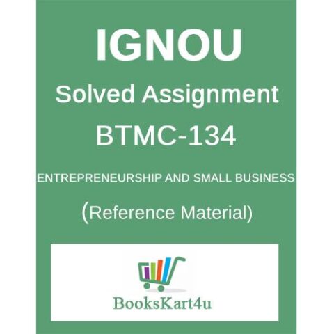 IGNOU BTMC-134