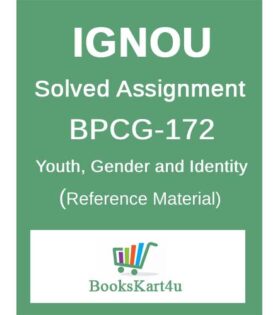 IGNOU BPCG172 Assignment