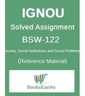 IGNOU BSW122