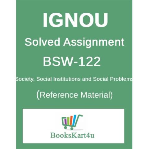 IGNOU BSW122