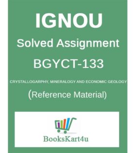 IGNOU BGYCT133