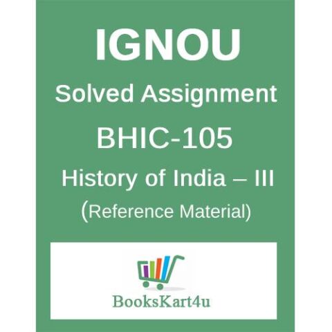 IGNOU BHIC105