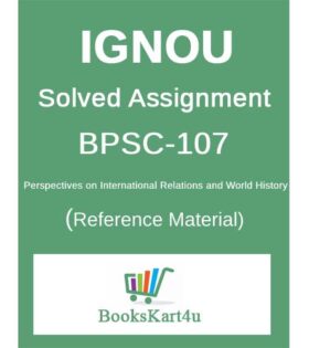 IGNOU BPSC107