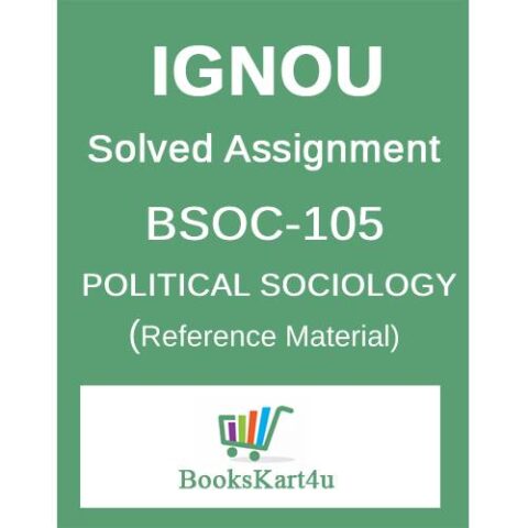 IGNOU BSOC105