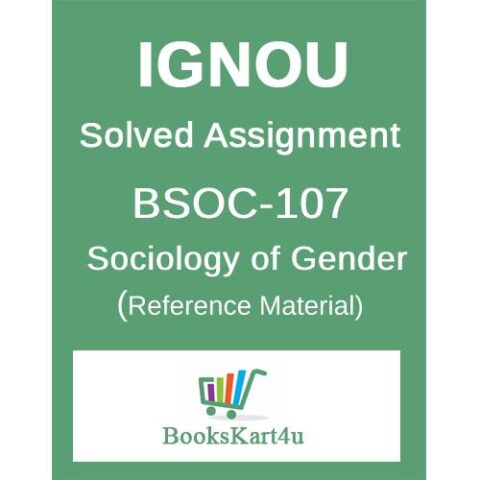 IGNOU BSOC107