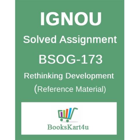 IGNOU BSOG173