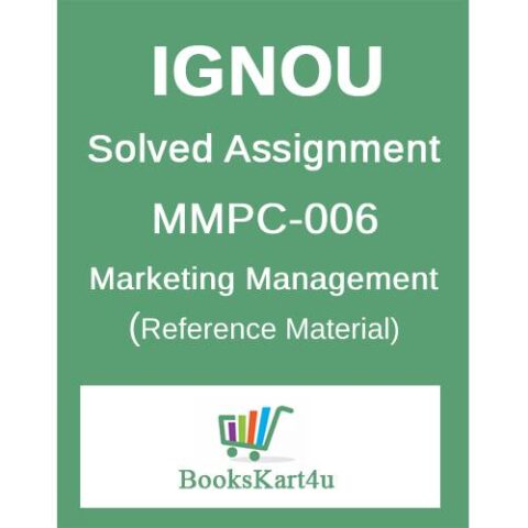 IGNOU MMPC-6 Assignment